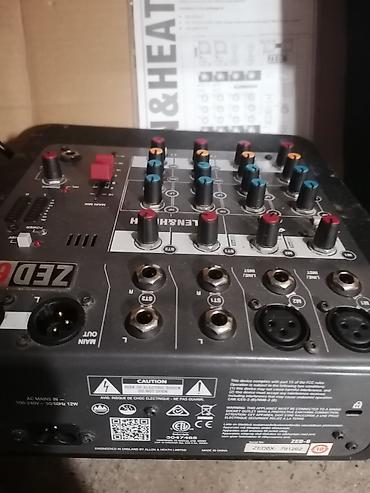 ipod mp3 player: Allen & Heath ZED-6 kompaktni analogni mikser - 6 ulaza / 2-bus — 1