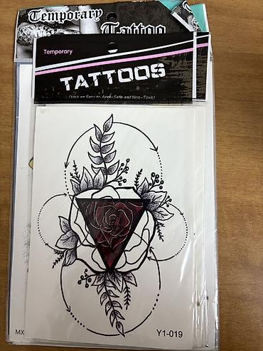 Тату, пирсинг: Временные татуировки — 5