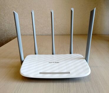 модем с wi fi роутером: TP-Link Archer C60 мощный 2-диапазонный AC1350 Wi-Fi роутер. 5 антенн