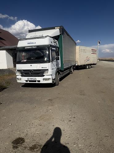 авто шпаклёвка: Грузовой Mercedes-Benz Atego тентованный (шторный фургон). 19.5 ‘ — 6