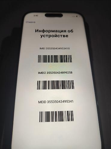 ender s: IPhone 16 Pro Max, Б/у, 1 ТБ, Серебристый, Коробка — 10