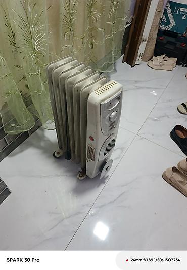 radiator temiri: Yağlı radiator/qızdırıcı - Bölməli yağ radiatoru, kompakt ölçülü - Ön — 2