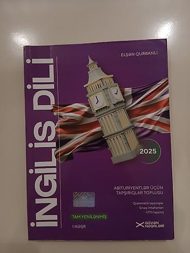 İnglis dili üzrə dərsliklər,test topluları