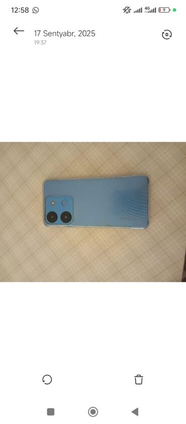 wifi kamera: Infinix Smart 7, 64 GB, rəng - Mavi, Zəmanət