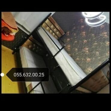 Sifarişlə çarpayılar: İkinəfərlik, Bazasız, Ödənişli matras, Siyirməsiz, Rusiya, Metal — 24