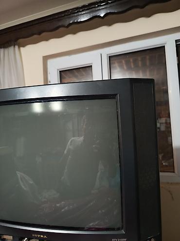 ses guclendirci: SUPRA STV-2159W kineskop televizor - Ekran: təxminən 21" (kineskop — 1