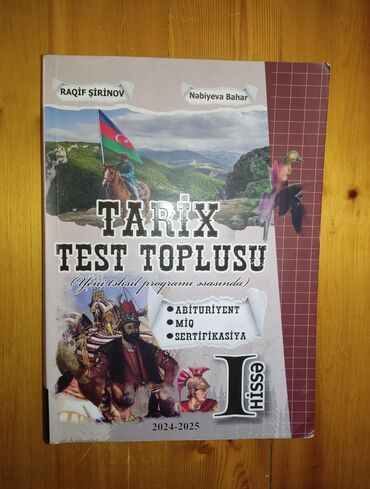 Testlər: Azərbaycan Tarixi Testlər 11-ci sinif, 1-ci hissə