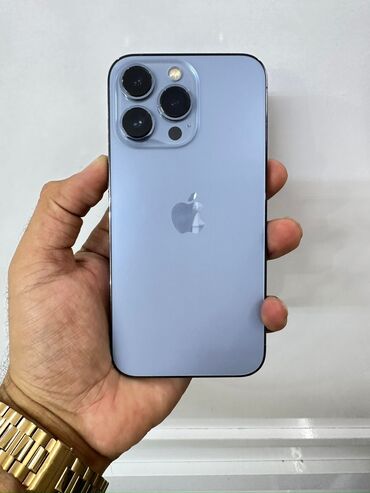 Бытовая техника: IPhone 13 Pro, 256 ГБ, Серебристый, Гарантия, Отпечаток пальца, Face ID