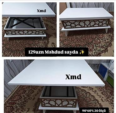 Masalar: Qaldırılan üstlü transformasiya stol - Rəng: ağ - Üst hissə qaldırılıb — 1