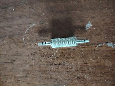 səs tapancası satışı: 3.5 mm stereo AUX birləşdirici (erkək–erkək) adapter - Hər iki ucunda — 1