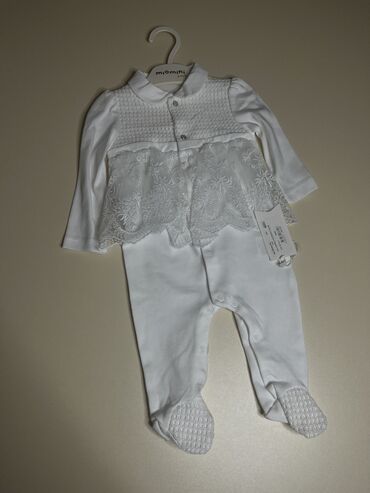 вязанные новорожденный комплект: Комплект, цвет - Белый, Новый