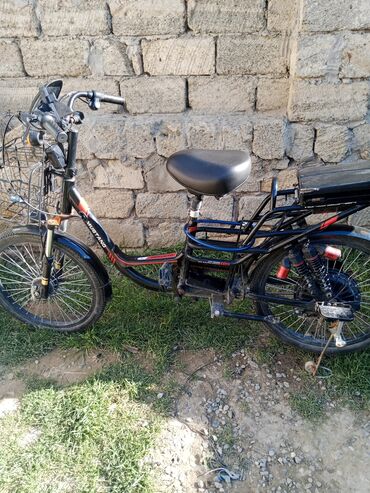 velosiped 28: İşlənmiş Elektrik velosipedi Stels, 24", 350-500 Vt