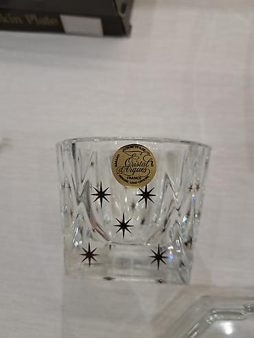 Qab-qacaq və mətbəx ləvazimatları: Cristal d’Arques France – orijinal qurğuşun kristal kasə - Brend — 1