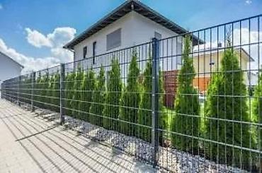 Proizvodi od rolovanog metala, metalni kanali: 🔵 PANELNA OGRADA 2D 163x250 – 6/5/6 mm CINK + PVC 📍 Fence System doo — 14