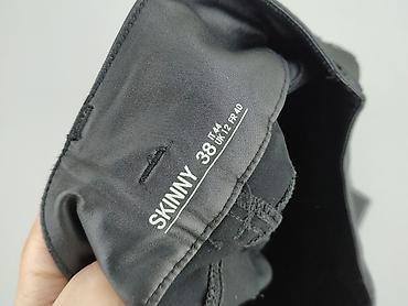 jeans wide: Spodnie materiałowe damskie, rozmiar M — 4
