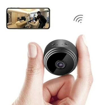 mini fotoaparat: Batareyalı, 4-5 sm ölçülü, Mini wifi kameralar (istehsalçı məlumatına