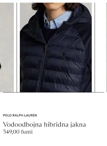 Ostale jakne: Polo Ralph Lauren original, vodoodbojna hibridna jakna za muškarce na lalafo.rs — 4 Ostale jakne: Polo Ralph Lauren original, vodoodbojna hibridna jakna za muškarce — 4