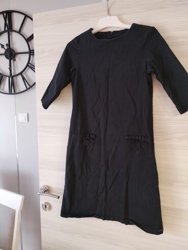 haljine crne: Bоја - Crna, Dugih rukava