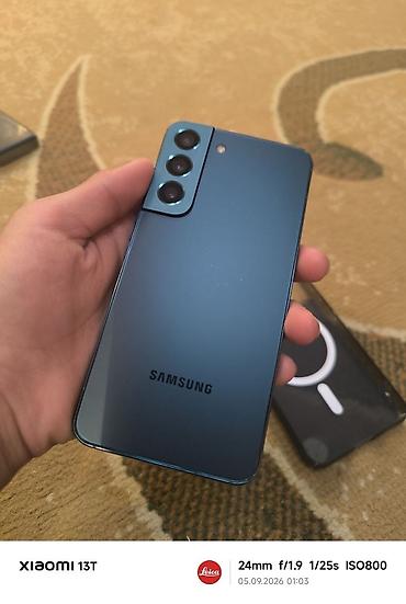 xiaomi poco: Samsung Galaxy S22, Б/у, 256 ГБ, цвет - Синий, 1 SIM — 1