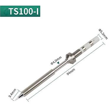 socket 1155: Жало TS-I для паяльника TS100, сменное жало для паяльника / жало — 1