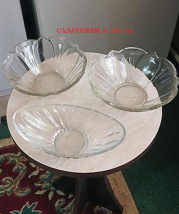 Вазы: Продаётся посуда новая и б/у советская (хрусталь, стекло,фарфор) — 2