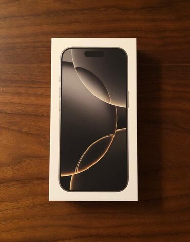 IPhone 16 Pro, 128 GB, Natural Titanium, Simsiz şarj, Face ID