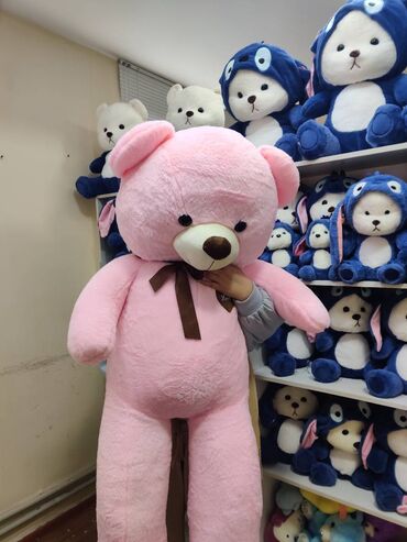 Игрушки: 🧸Мишка 160см 🔥🔥🔥 🧸60 см 1000 сом (Бесплатная доставка) 🧸80 см 1500 — 12