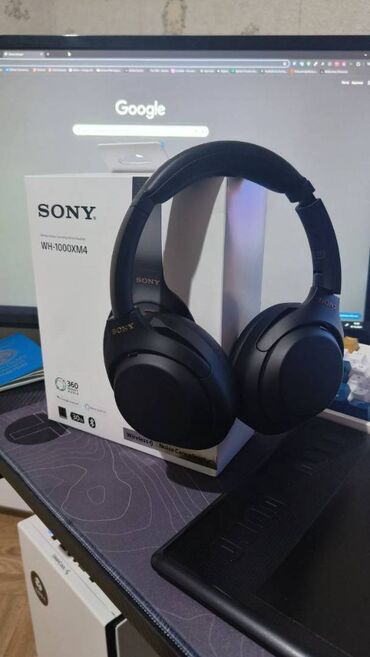 Наушники: Накладные, Sony, Б/у, Беспроводные (Bluetooth), Классические