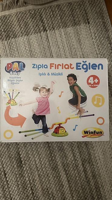 oyunlar oynamaq: PAL Baby “Zipla Fırlat Eğlen” – işıqlı və musiqili uşaq oyuncağı - — 1