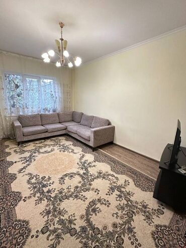 бишкек цены на квартиры: 2 комнаты, 52 м², 105 серия, 3 этаж, Евроремонт