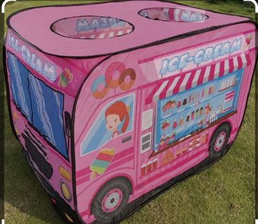 грузовик игрушка: Палатка детская в виде грузовика с мороженым и другие виды также есть