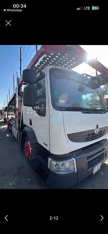 stage 3: Автовоз Renault с двухъярусным прицепом-лоу-лоадером для перевозки — 3