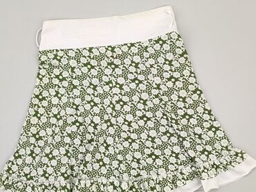 spódnice w kwiaty hm: Skirt, M (EU 38), condition - Good