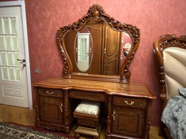 Yataq otağı dəstləri: İkinəfərlik çarpayı, Dolab, Komod, Termo, Türkiyə, İşlənmiş — 17