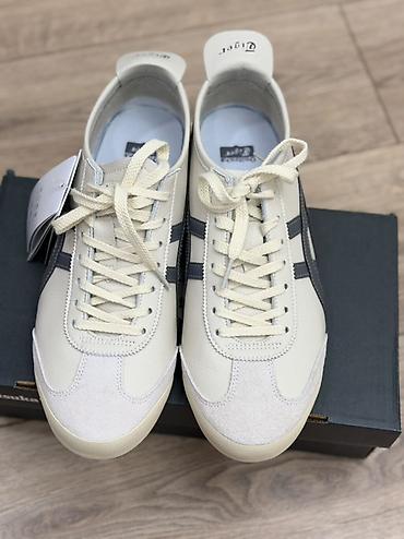 асикс тайгеры: Кроссовки Onitsuka Tiger в ретро-стиле. Светлая модель с классическим — 4