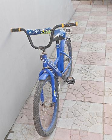 velo teker: Uşaq velosipedi – Velo Star, 20” təkər ölçüsü - Rəng: mavi, qara-sarı — 2