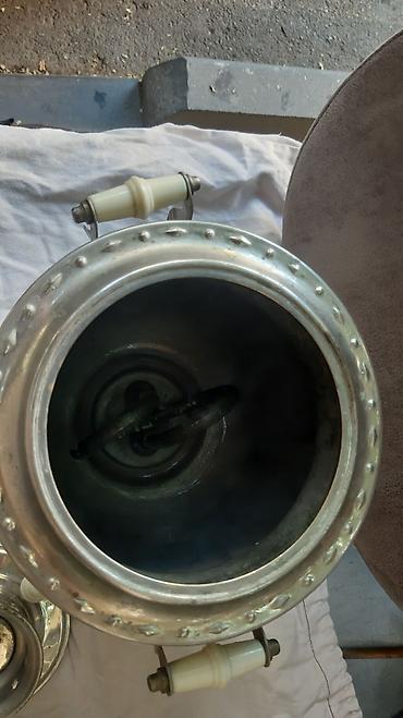 Bağ evi və bağ üçün hər şey: Elektrikli samovar – metal korpuslu, klassik dizayn. Xüsusiyyətlər: - — 3