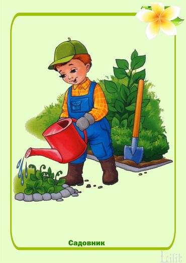 садовник керек: Требуется садовник Основная задача полив ночной Косить газон Асанбай
