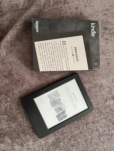 amazon kindle электронная книжка: Электронная книга, Kindle, Wi-Fi, цвет - Черный