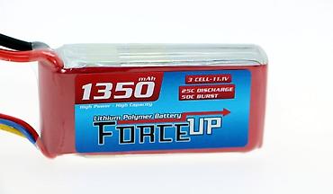 Автозапчасти: 11.1V Li‑Po Batareya 1350mAh (ForceUp) Multikopter, helikopter, RC — 3