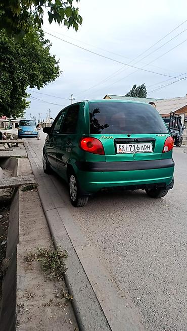 devo tiko: Daewoo Matiz: 2001 г., 0.8 л, Механика, Бензин, Хэтчбэк — 5