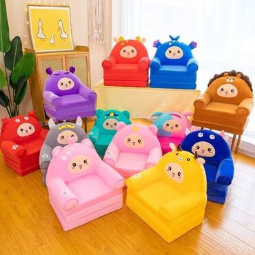 Игрушки: Мультяшные детские кресла диванчик
Заказга 15-20кундо келет