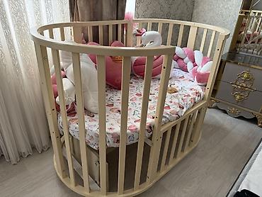 işləmiş kuxna mebili: Qız üçün, Yeni, Yumru, Beşik, Dəstsiz, Matras ilə, Yellənmə mexanizmsiz — 2