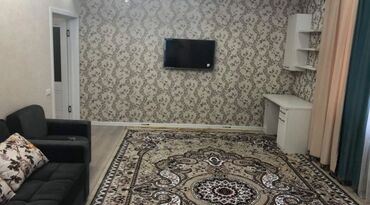 квартира бишкек аренда долгосрочно без посредников 1 комнатную: 2 бөлмө, Риелтор, Чогуу жашоосу жок, Толугу менен эмереги бар
