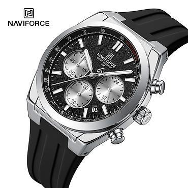 на ремень: Классические часы часы, NaviForce, Водонепроницаемые, Оригинал, Мужские, Новый — 1