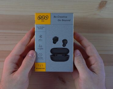 Qulaqcıqlar: Yeni Simsiz (Bluetooth) Qulaqcıqlar, QCY, rəng - Qara — 9