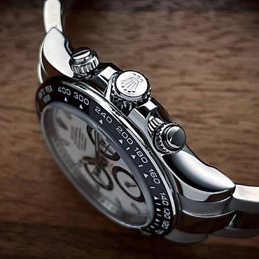 3d saatlar: Rolex Oyster Perpetual Cosmograph Daytona (ağ siferblat) - Korpus — 7