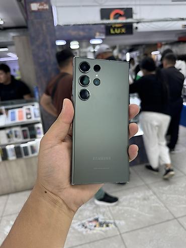 google pixel: Samsung Galaxy S23 Ultra, Б/у, 256 ГБ, цвет - Зеленый, 1 SIM, eSIM — 1