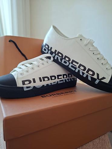 белые туфли новые: Burberry, Размер: 41, цвет - Белый, Новый — 1