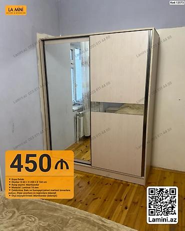 skaf kupe: Kupe dolab - Ölçülər: D 60 x H 200 x E 160 sm - Material: 18 mm — 1